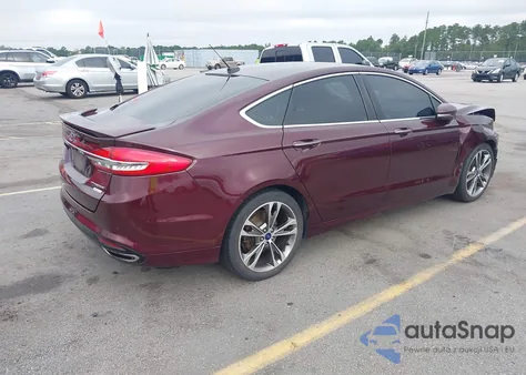 2017 Ford Fusion Titanium из США, поврежденный, VIN 3FA6P0K9XHR119127